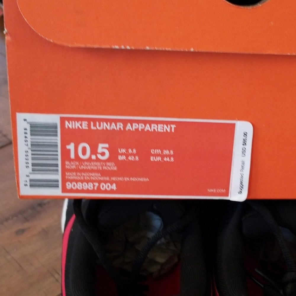 ๐๏ธ Mens Nike Lunar Apparent Shoes - Picture 6 of 6